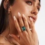 Antique Rhinestone Ring - Image 2
