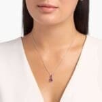 Sky Blue Topaz Tower Pendant - Image 9