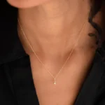 Diamond Star Charm 14k Gold - Image 3