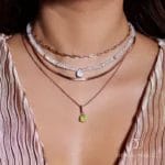 Peridot Necklace Sway - August Birthstone - Image 3