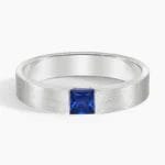 Jamie Sapphire 4mm Wedding Ring