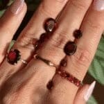 Garnet Ring - Harlow - Image 2