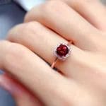 Nautral Garnet Jewelry gift Set - Image 5