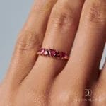 Ruby Garnet Ring - Crush On You - Image 2