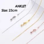 12 colors Birthstone round pendant necklace/bracelet/anklet - Image 7