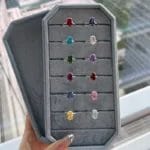 Top quality 8A CZ colorful diamond shinny ring - Image 3