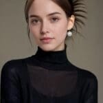 Swarovski Big Pearl earring for women - Image 2