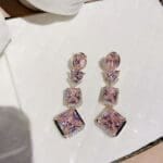 Rolita's Pink dream Drop Earing series - Image 7