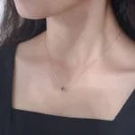 Natural Amethyst 925 sterling silver necklace - Image 2