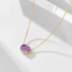 Amethyst necklace
