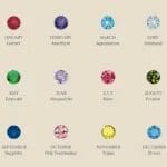 TearDrop birthstone Zirconia necklace - Image 4