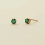 birthstone stud