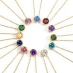 birthstone necklace