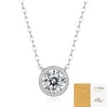Bubble Moissanite necklace - Image 5