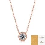 Bubble Moissanite necklace - Image 4