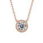 moissanite necklace