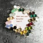 Candy multi-color crystal dazzling earring - Image 2