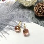Candy multi-color crystal dazzling earring - Image 3