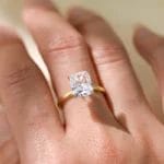Top quality 4 carat 5A CZ diamond fashion ring - Image 2