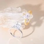 Top quality 4 carat 5A CZ diamond fashion ring - Image 7
