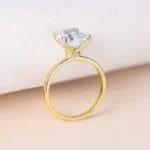 Top quality 4 carat 5A CZ diamond fashion ring - Image 3