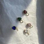 Colorful zirconia birthstone pendant - Image 5