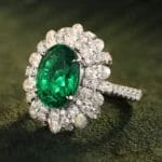 Lab-Grown Ruby/Emerald/Sapphire Cocktail ring - Image 4