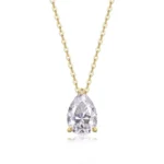 High Quality Moissanite waterdrop necklace