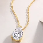 High Quality Moissanite waterdrop necklace - Image 7