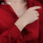 Top quality Bubble 0.5ct Moissanite bracelet - Image 2