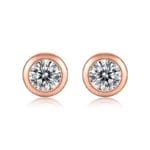 Top quality Bubble Moissanite stud earring