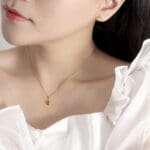 Peridot irregular jewelry set - Image 4