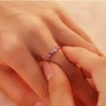 Natural Lavender Amethyst ring - Image 2