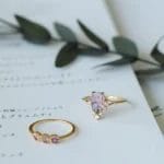 Natural lavender light amethyst rings - Image 2