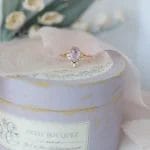Natural lavender light amethyst rings - Image 3