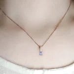 Blue Tanzanite necklace - Image 6