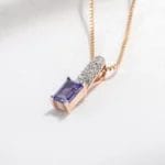 Blue Tanzanite necklace - Image 5