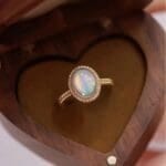 Natural opal ring - Image 4