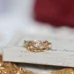 Aquamarine pearl three-piece ring set - Image 6