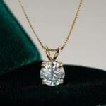 four-claw pendant 1 carat moissanite necklace - Image 5