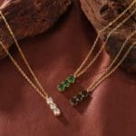 Three color- zircon pendant - Image 3