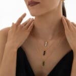 Three color- zircon pendant - Image 2