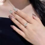 2 ct oval pigeon egg-shaped ring - Image 3