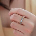 Ombre Blue and White Topaz - Image 2