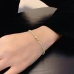 Full Diamond CZ tennis bracelet - Image 2