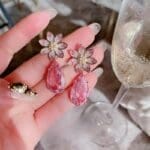 Rolita's Pink dream Drop Earing series - Image 4