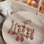 Rolita's Pink dream Drop Earing series - Image 5