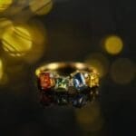 Dreamy rainbow multi-color jewelry set - Image 6