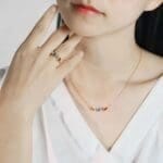 Dreamy rainbow multi-color jewelry set - Image 2